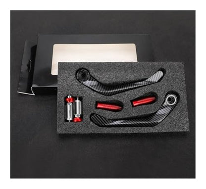 Brake lever guards For S1000RR 2009 2010 2011 2012 2013-2018 Motorcycle Handlebar Grips Guards Brake Clutch Levers Handle Bar Protector Guard - color: Red