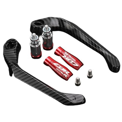 Motorcycle Handlebar Brake Clutch Levers Guard Protector for CBR1000RR-R SP 2020 2021-2024(RED) - color: Red