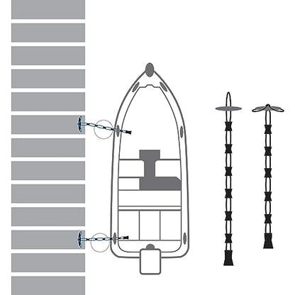 Extreme Max 3006.2702 Multi-Loop Docking Bungee