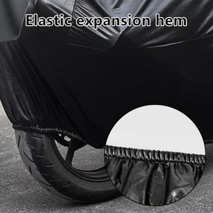Motorcycle Cover Soft Stretch Waterproof Motor Cover Dustproof Durable Motorbike Cover for Indoor and Outdoor, 96 inches - size: 96 x 49 x 41 inches