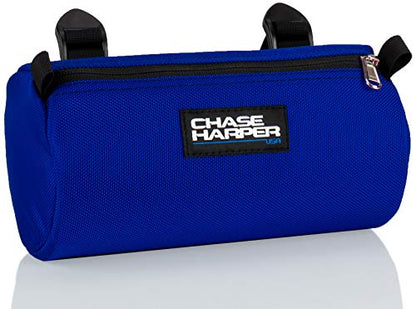 Chase Harper USA 105000 Ruckus Barrel Bag - Highly Durable Industrial Grade Ballistic Nylon Exterior with Strong Thermoplastic Insert Full Length Zippered Opening - Blue - color: Blue.