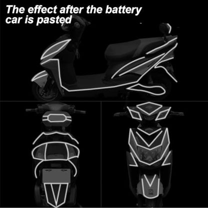 0.4''×197''Car Reflective Strips Stickers for Body Rim,Funny DIY Warning Safety Decoration Strip Decals,Self-Adhesive Night Visibility Reflective Pinstripe Tape for Most Cars,Motorcycle,Bike (Silver)