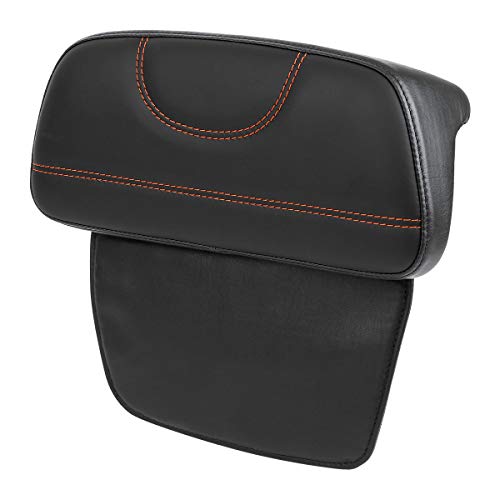 Razor Chopped Trunk Backrest Pad Fits For Harley Touring 2014-2023 Tri Glide Road King Electra Glide Road Glide Street Glide Pack - color: Style H#1