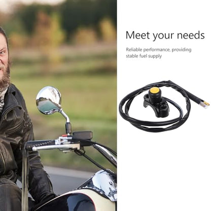 Universal Motorcycle Headlight and Fog Light Handlebar Switch Waterproof Control Button for Off-Road ATV and Dirt Bike Use