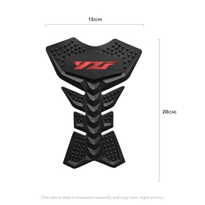 Motorcycle Tank Pad Gas Tank Protector Compatible with Yamaha YZF-R7 R7 R9 R1 R1M YZF-R3 YZF-R6 R6S YZF-R25 YZF-R15 Anti Slip Tank Pad Stickers Gas Oil Fuel Tank Pad Protectors - size: For YZF