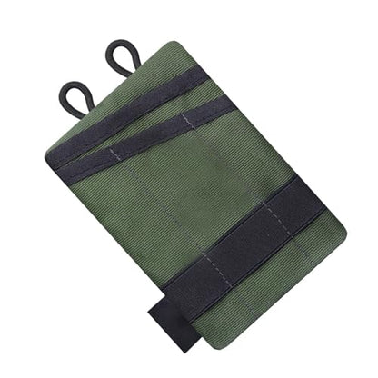 EDC Storage Pouch, Anti-Lost Outdoor Tactical EDC Kit Multi-Function EDC Tool Pouch - color: Green