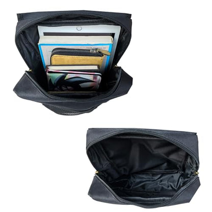 ATV Tank Bag Saddle Bag Waterproof Motorcycle Bag Compatible with Snowmobile Sportsman Scrambler FourTrax Grizzly UTV Hanging Storage Bag Black - color: Black