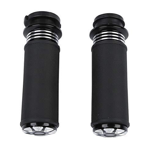 TCMT 1" 25mm Electric Handle Bar Grips Fit for Harley - color: Style B