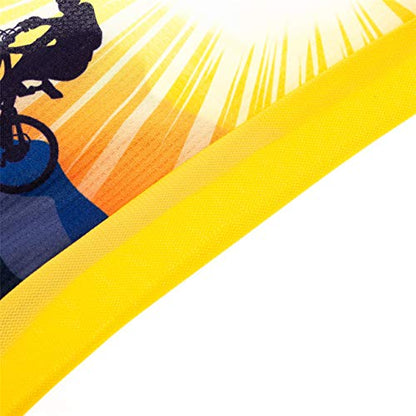 Cycling Jerseys Men,Mountain Bike Jersey Summer Short Sleeve Breathable Bicycle Tops Riding Bike Shirts Quick Dry - color: Cf0064, size: 3X-Large