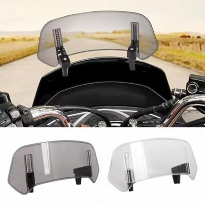 Motorcycle Windscreen for BMW K 1200 LT 1999-2003 2004 2005 2006 2007 2008 2009 2010 2011, Windscreen Air Deflector Adjustable Clip-On Windshield Extension,A 360mm×140mm Transparent - color: A 360mm×140mm transparent