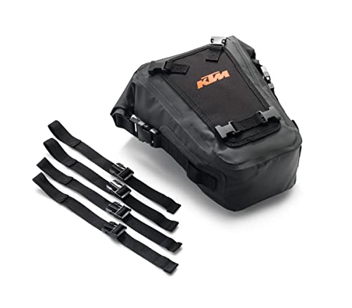 Genuine KTM Black Luggage Bag 78112978200 Easy Mount and Convenient Storage