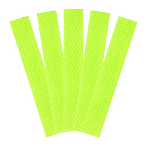 HARFINGTON Reflective Stickers High Visibility Diamond-Grade Reflective Adhesive Tape Waterproof for Bike Car Motorcycle Trailer - color: Green
