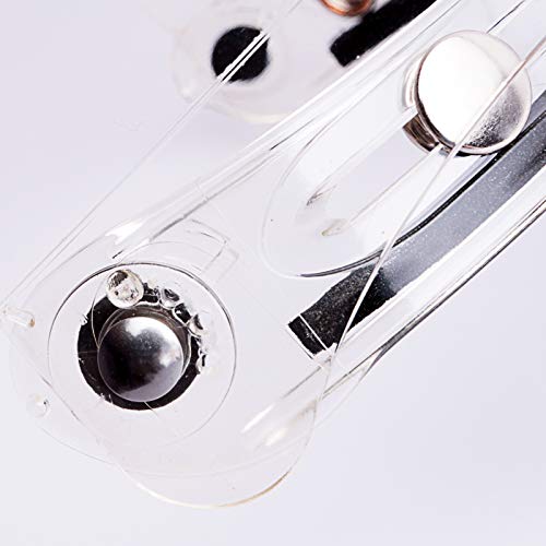 Universal 3-Snap Flip Up Visor Shield Lens for Retro Open Face Motorcycle Helmet (Clear) - color: Clear