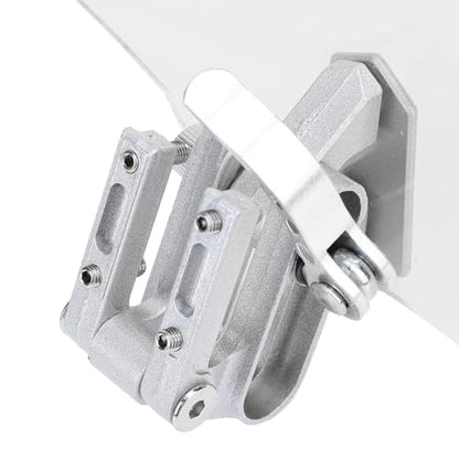 Motorcycle Windshield, Adjustable Windshield Extender, Acrylic Heightened Clip On Wind Deflector Windscreen Extension for Motorbike (Transparent) - size: Transparent