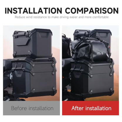 R1300GS Adventure Motorcycle Luggage Top Case Liner Storage Bag 8KG With 2 10KG Side Luggage Box Inner Bags Waterproof Aluminium Case Liner Bag Fit for BMW R1300GS ADV 2024 Accessories