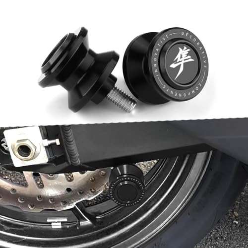 Motorcycle Swingarm Spools Fit For SU.ZUKI Hayabusa GSX1300R 2023 2024 2025 GSX 1300R Gen 3 Rear Frame Stand GSXR 1300 Swingarm Spools Frame Sliders Accessory GSX-1300R Accessories BK - color: black