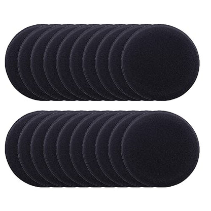 20PCS Wax Applicator Pad,Round Detailing Buffing Pad Reusable Car Foam Applicator Pad Cleaning Pad Car Detailing Applicator Pad Sponges for Cars,Trucks,Motorcycles or RVs