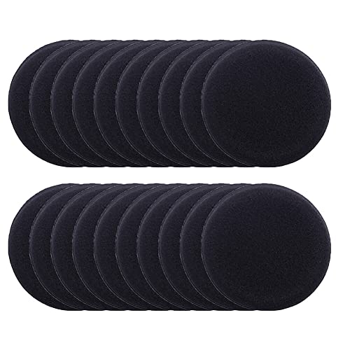 20PCS Wax Applicator Pad,Round Detailing Buffing Pad Reusable Car Foam Applicator Pad Cleaning Pad Car Detailing Applicator Pad Sponges for Cars,Trucks,Motorcycles or RVs