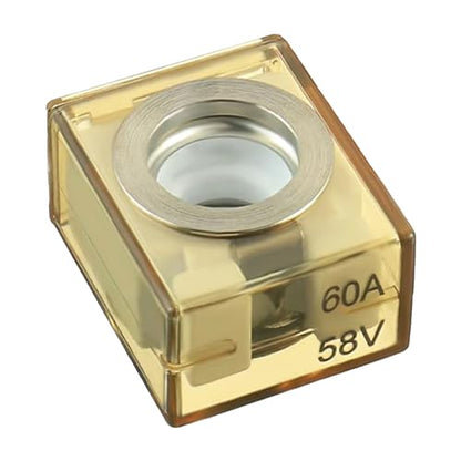 Terminal 60 AMP Marine Rated Battery Fuse 58V DC Max IP66 Waterproof MRBF 60A - style: 60A