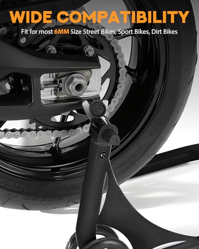 PBYMT 8MM Swingarm Spools Sliders Stand Universal M8 Black Compatible with CBR 600 F2 F3 F4 F4i CBR600RR CBR1000RR GSXR600 GSXR750 GSXR1000 GSXS750 SV650 ZX6R ZX10R Z650 Z900 Z1000 EX400 EX650 Daytona - size: 8MM