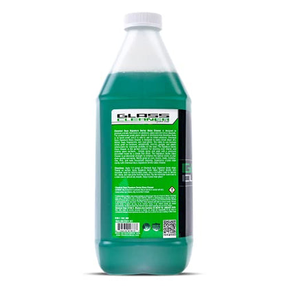 Chemical Guys CLD_202 Signature Series Glass Cleaner (Works on Glass, Windows, Mirrors, Navigation Screens & More; Car, Truck, SUV and Home Use), Ammonia Free & Safe on Tinted Windows, 128 fl oz - style: 128 oz