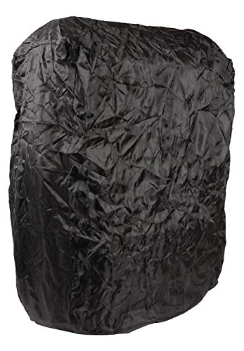 Milwaukee Leather SH66301ZB Black Medium Braided Zip-Off PVC Throw Over Saddle Bag with Studs