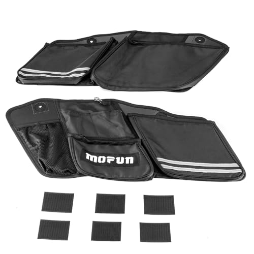 Mofun Motorcycle Saddlebag Organizers Storage Bags Saddle Bag Organizers Compatible With Harley Touring Road King Road Electra Street Glide 1993-2013 - style: For 1993-2013