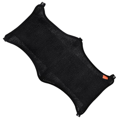 Motorcycle Seat Cushion Air Cooling 3D Mesh Motorcycle Seat Pad,Butt Protector Pads,Motorcycle Cool Seat Cover,Breathable Motorcycle Seat Cover,Size XL - size: 63 x 36cm