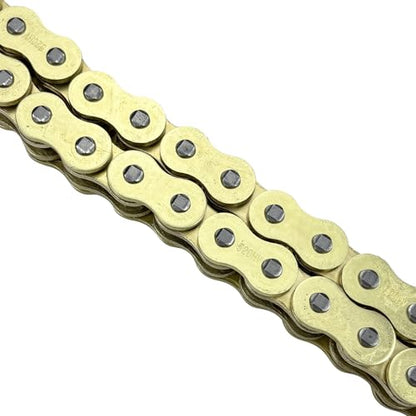 520 Heavy Duty Drive Chain 110 Links O-Ring with Connecting Master Link and Chain Breaker Compatible with Motorcycle ATV UTV Dirt Bike Quad Side by Side