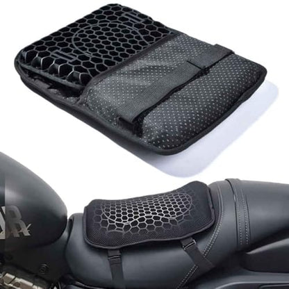Motorcycle Seat Cushion for KTM 390 Adventure R 2025 Breathable and Anti-sweltering Gel Seat Cushion Shock-Absorbing Elastic Comfort Cushion Motorcycle