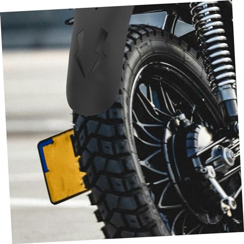 PartyKindom Motorcycle Front Mudguard Extended Protects against Water and Mud Splashes for Electric Motorcycles Easy Installation Accessories Included