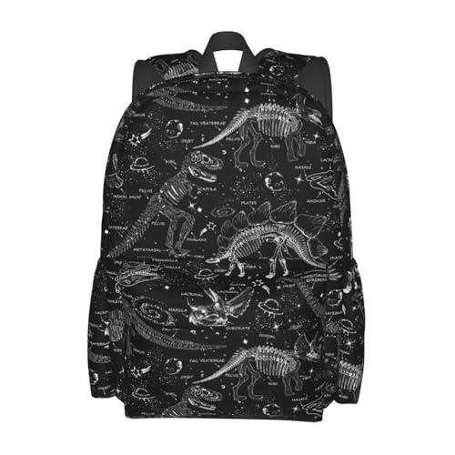 Dinosaur Backpack Bookbag Laptop Backpacks Multipurpose Daypack for Boys Girls School Men Women Travel Hiking - color: Dinosaur