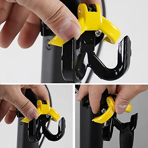 Universal Hanger Hook for Electric Scooter - Hanging Adjustable Pothook for Poles (20mm - 37mm in Diameters) Different Screws Meet Different Need Like Scooter,Bike,MTB,Motorcycle