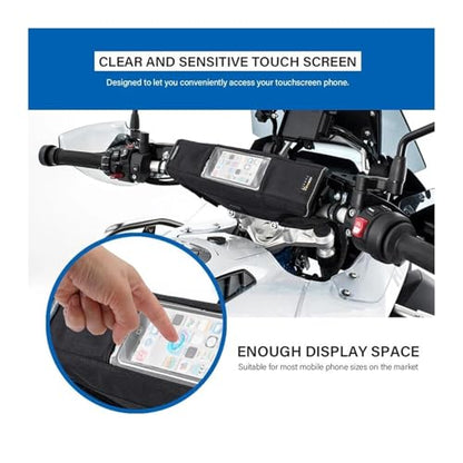 For XR150L Xr150l Motorcycle Handlebar Bag Waterproof And Dustproof Convenient Travel Handlebar Bag(Design I) - color: Design I