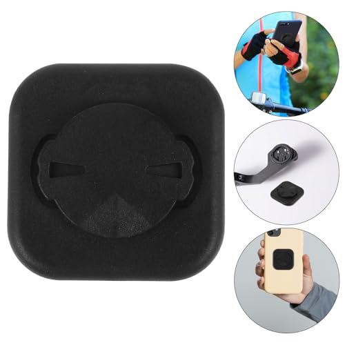 Universal Bicycle Phone Mount Holder with Reusable Adhesive Sticker for Compatible Bikes and Scooters, Portable Handlebar Bracket for Cycling and Outdoor Use