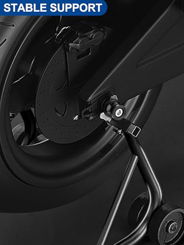 10MM M10x1.5 Motorcycle Swing Arm Spools CNC Swingarm Sliders Stand Fit for Ninja 400 500 NINJA650, Vulcan, Triumph Trident 660, BMW S1000rr, Honda CBR 600rr, Suzuki GSXS, Ducati, Black - size: 10MM swingarm spools
