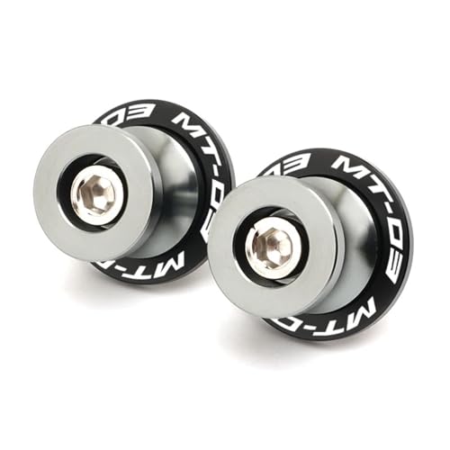 Rear Stand Frame Sliders for Yamaha MT03 MT10 MT-09 2014-2025 Motorcycle Accessories Swingarm Spools Sliders Stand Screws 6MM Swing Arm Bolts(MT03 Titanium) - color: MT03 Titanium