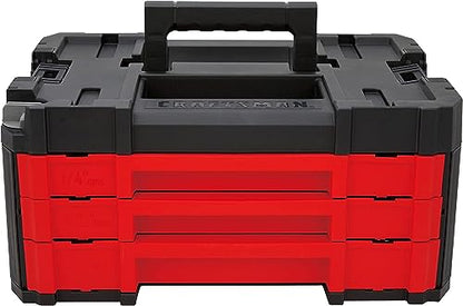CRAFTSMAN Mechanics Tool Set, 230-Piece Hand Tool and Socket Set with 3-Drawer Tool Box (CMMT45305) - style: 230 Piece Set