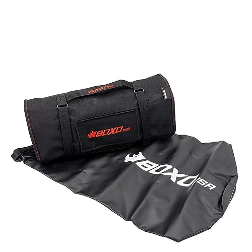 Boxo USA Combo Tool Roll 82-Piece Metric and SAE Tool Roll and Dry Bag - Compact Organizer for Tools - size: 82-Piece Metric and SAE