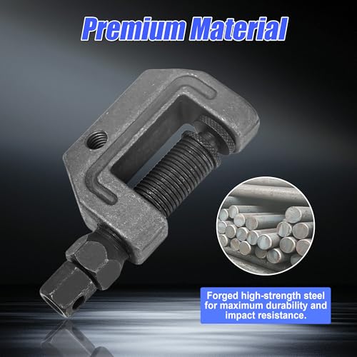 Motorcycle Chain Breaker Tool Kit,14PC Chain Cutter, Link Removal & Rivet Press Tool for 420 425 520 530 Chains, Fits Motorcycle, ATV, Dirt Bike