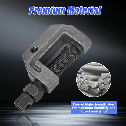 Motorcycle Chain Breaker Tool Kit,14PC Chain Cutter, Link Removal & Rivet Press Tool for 420 425 520 530 Chains, Fits Motorcycle, ATV, Dirt Bike