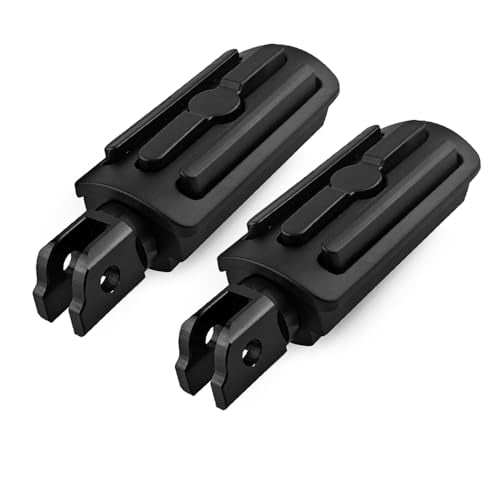 Front Rider Foot Pegs, Motorcycle Foot Rest Highway Foot Pegs Compatible with Harley Softail Breakout Street Bob Sport Glide Low Rider FXST 2018-2023 Matte Black - color: Matte Black, size: Rider Pegs