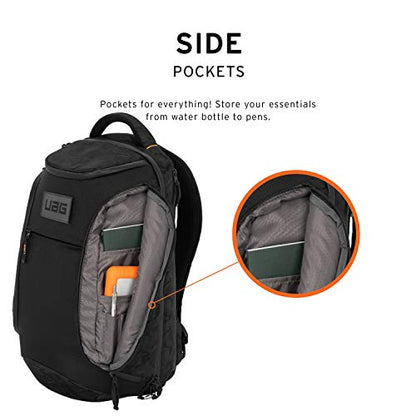 URBAN ARMOR GEAR UAG 24-Liter Backpack Lightweight Tough Weather Resistant Laptop Backpack, fits up to 16-inch, Standard Issue Black Midnight Camo - color: Standard Issue - Black Midnight Camo, size: 24-Liter