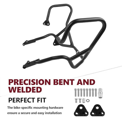 Engine Guard Highway Crash Bar Protector Replacement for Suzuki V-Strom 650 DL650 2012-2024/Vstrom 650XT 2015-2024/ V-Strom 650XT Adventure 2019-2024 (Black)