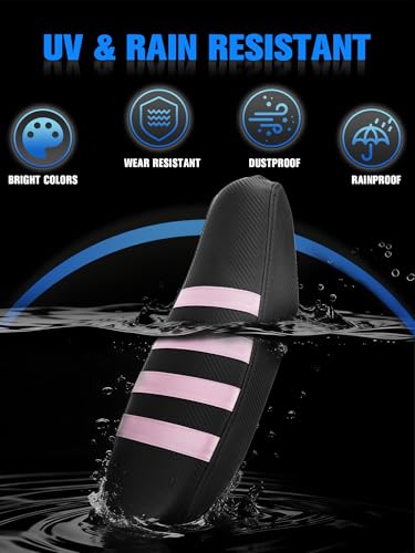 Electric Dirt Bike Seat Cover for Talaria Sting MX3/R MX4 MX5 PRO Pink,High Elastic Leather - color: pink