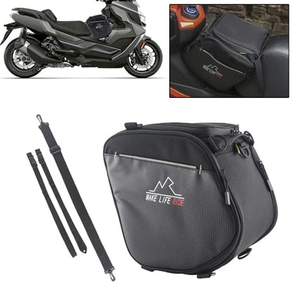 For BMW Aprilia Yamaha Honda KYMCO SYM Scooter Tank Shoulder Saddlebag Storage Bag Rider Luggage Glove Helmet Toolbag (Small) - size: Small