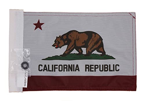 Durable Sleeve Boat Car Motorcycle Flag For Car and Boat California 6 x 9 Inch - color: California, size: 6X9