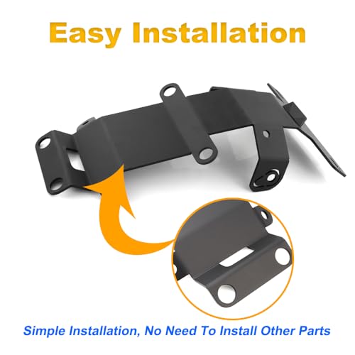 Motorcycle Fender Eliminator with LED Light Fit for XSR700 2015-2026 License Plate Holder Tail Tidy