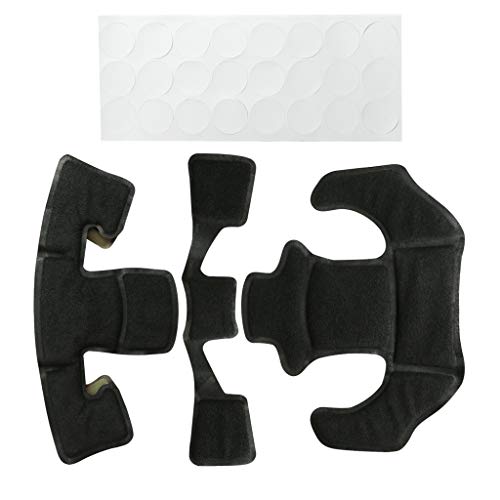 Tactical Helmet Pads - Universal Replacement Internal Memory Foam Pad Inserts for ACH, MICH, EXF Helmets - color: Green-1st