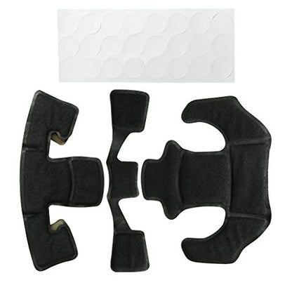 Tactical Helmet Pads - Universal Replacement Internal Memory Foam Pad Inserts for ACH, MICH, EXF Helmets - color: Green-1st